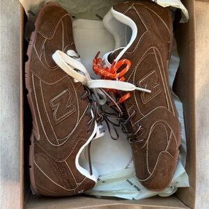Miu Miu x New Balance 530 SL Brown Sneakers